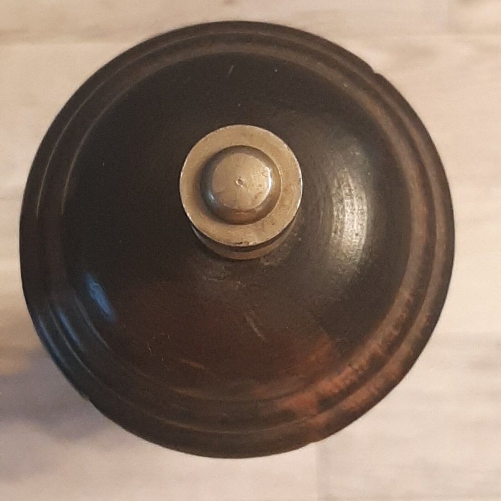 Vintage Himark Salt Shaker and Pepper Mill 14” Tall Brown Wooden Made in Japan - Picture 9 of 10